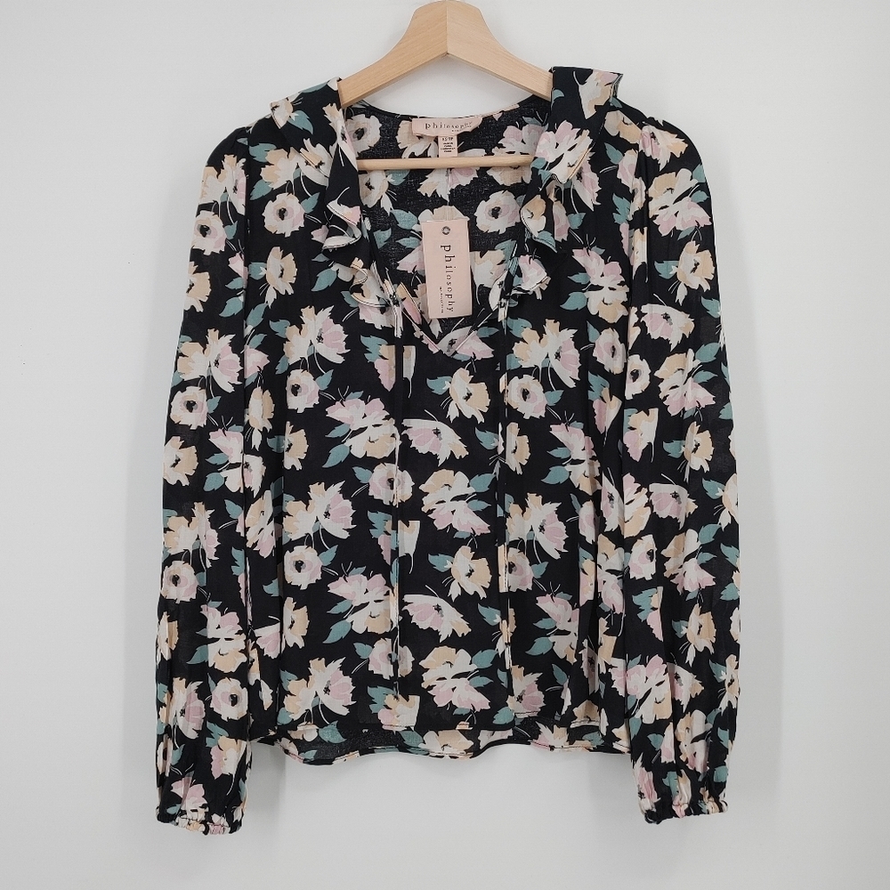 Philosophy Floral Print Blouse